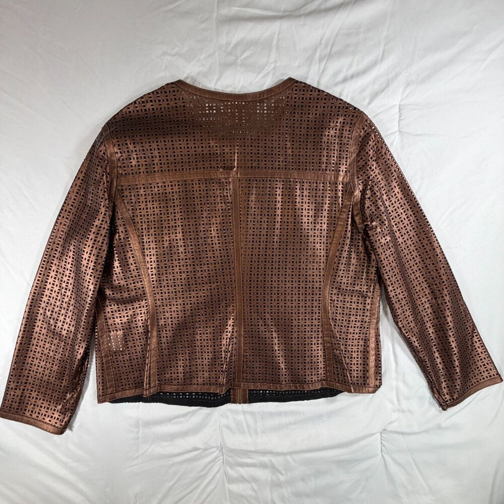Ruby Rd Bronze/Brown Jacket 16P - Picture 4 of 7
